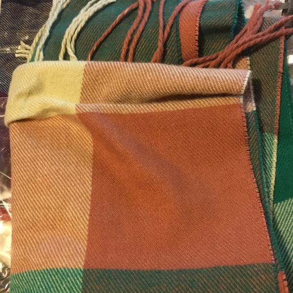 Last chance! New cashmere super soft plaid scarf - Picture 6 of 7